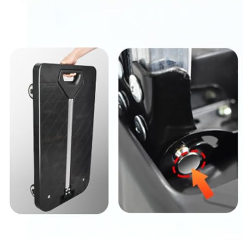Carretilla plegable de plataforma para uso doméstico miniatura 3