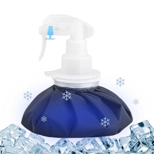 Paquetes de hielo para lesiones, paquetes de hielo reutilizables,Botella de spray para compresa de hielo, paquete frío | Bolsa de hielo suave reutilizable, compresa fría, bolsa de hielo para lesiones