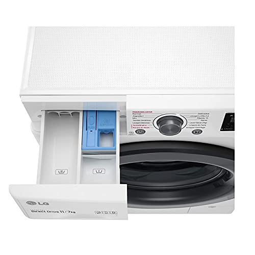 Lava e Seca LG VC5 11kg Branco com Inteligência Artificial AIDD™ - CV3011WG4A - Motor Inverter