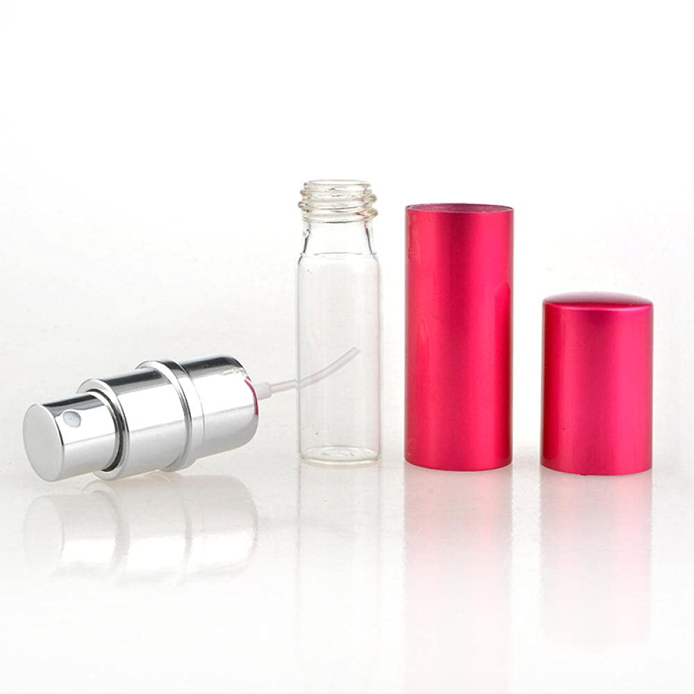 Porta Profumo da Viaggio Boccette Profumi Vuoti Ricaricabilebottiglia di Parfum Vuota del Parfum della Bottiglia del Mini del Profumo di 6Ml Riutilizzabile-8 Pezzi_10Ml Gold Gold.