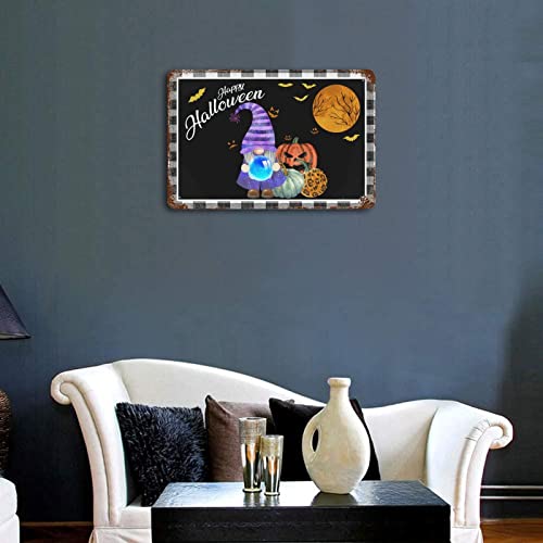 Décoration Halloween durable plaque alu résistante aux intempéries - 5