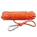 Magnet Fishing Nylon Rope, 65 Feet All Purpose High Strength Cord Safety Braid Rope – Diameter 8mm – Approximately 1/3” – Good for Magnet Fishing and Underwater Treasure Hunting