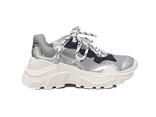 made in Italy LEMARE\' Sneaker Donna 1931 Silver (40 EU)
