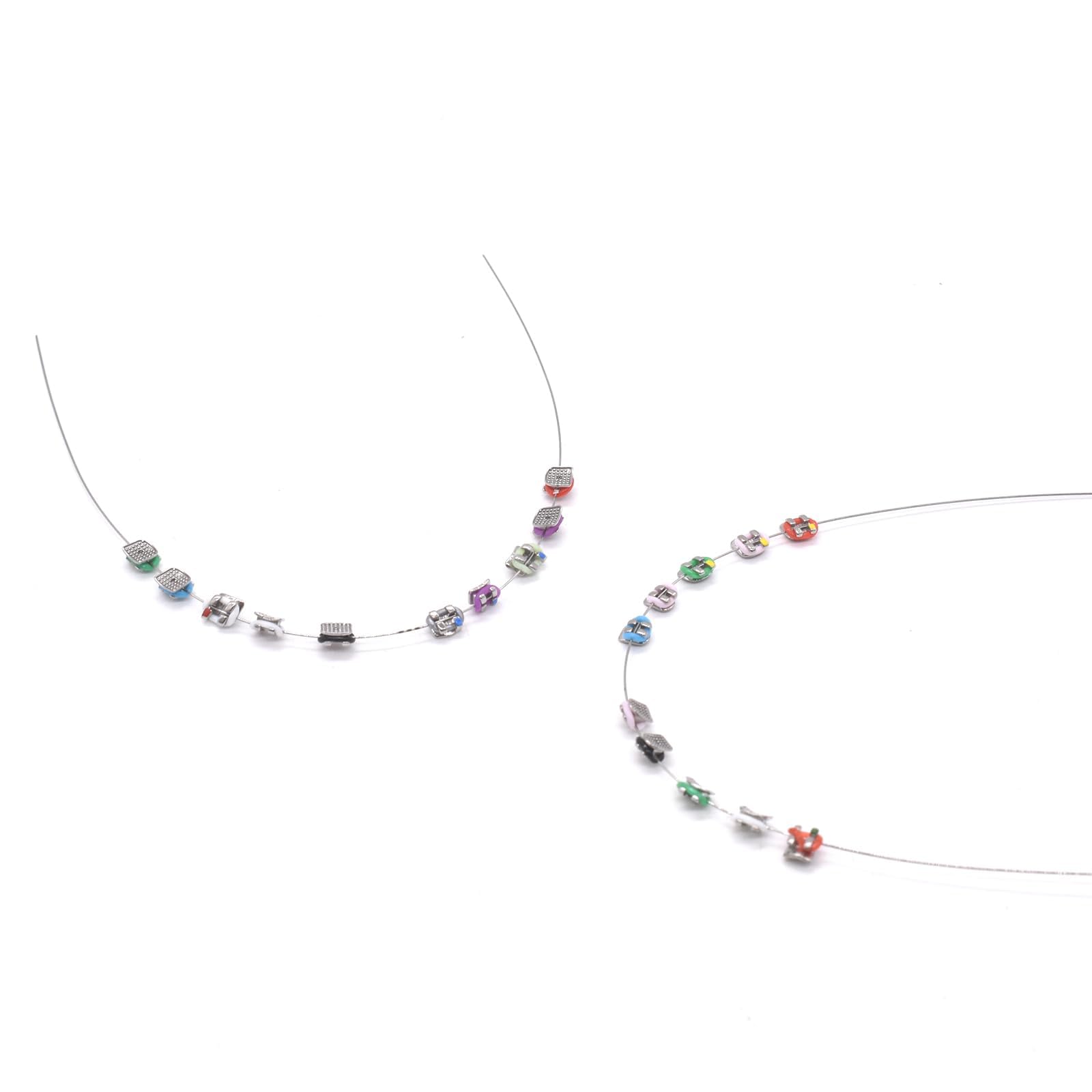 Amazon | Angzhili 金属ブラケットモデル 一時的な歯の装飾 金属