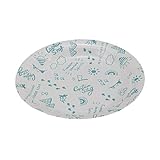 キャプテンスタッグ 紙皿 ペーパープレート 18cm 6枚入り ブランシュ