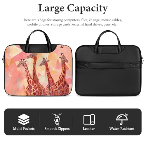 Bolso Bandolera para Portátil 17 Pulgadas con Estampado de Jirafa miniatura 4