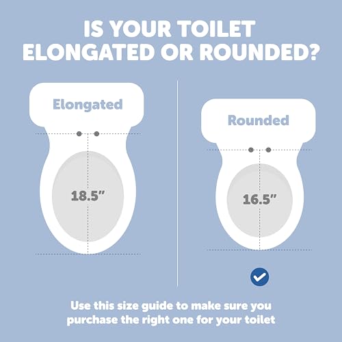Image of Jool Baby Quick Flip Toilet Seat with Built-in Potty & Splash Guard for Toddler Training, Slow Close (Round)