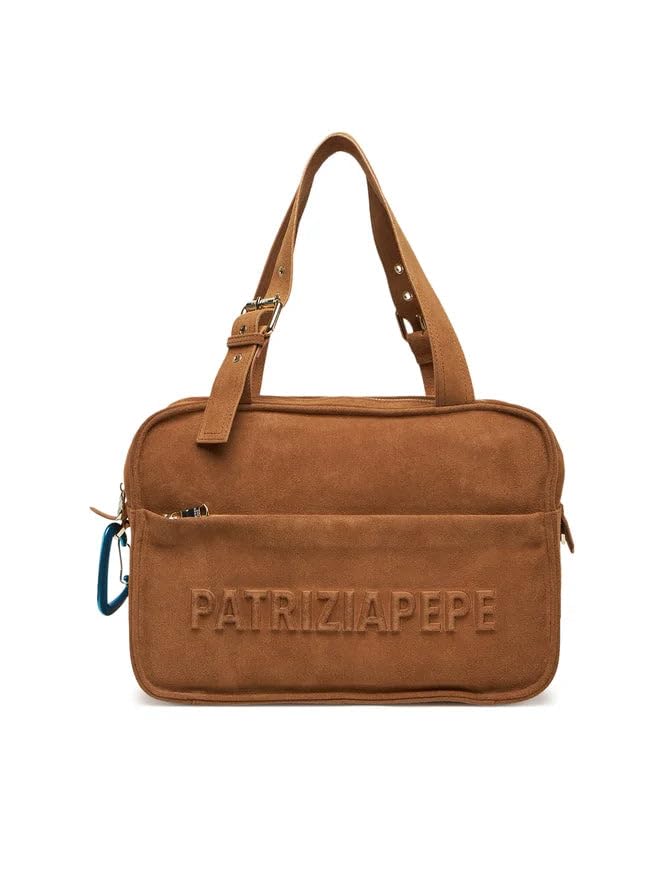 Sac Patrizia Pepe Shopper beige STUK grand format polyvalent