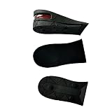 【MONESTA】 シークレットインソール 衝撃吸収 3cm 中敷き シューズ 厚底 インソール 上底 靴 身長アップ メンズ レディース スニーカー ブーツ 視線 4.5cm 着脱可能 選べる コインシューズ コスプレ 使い回し やわらかい クッション (ハーフタイプ最大4.5cmUP)