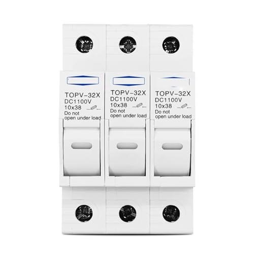 Porte-fusible 1100V CC 3P TOPV-32X protège efficacement vos panneaux solaires