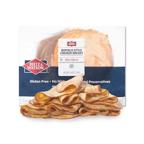 Dietz & Watson Deli-Sliced Buffalo Style Chicken Breast, 16 oz