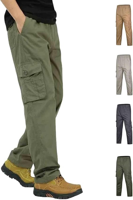 Adorlina Flex Cargo Pants for Men, Flex Rover Cargo Pants, Palcomfy Pants for Men