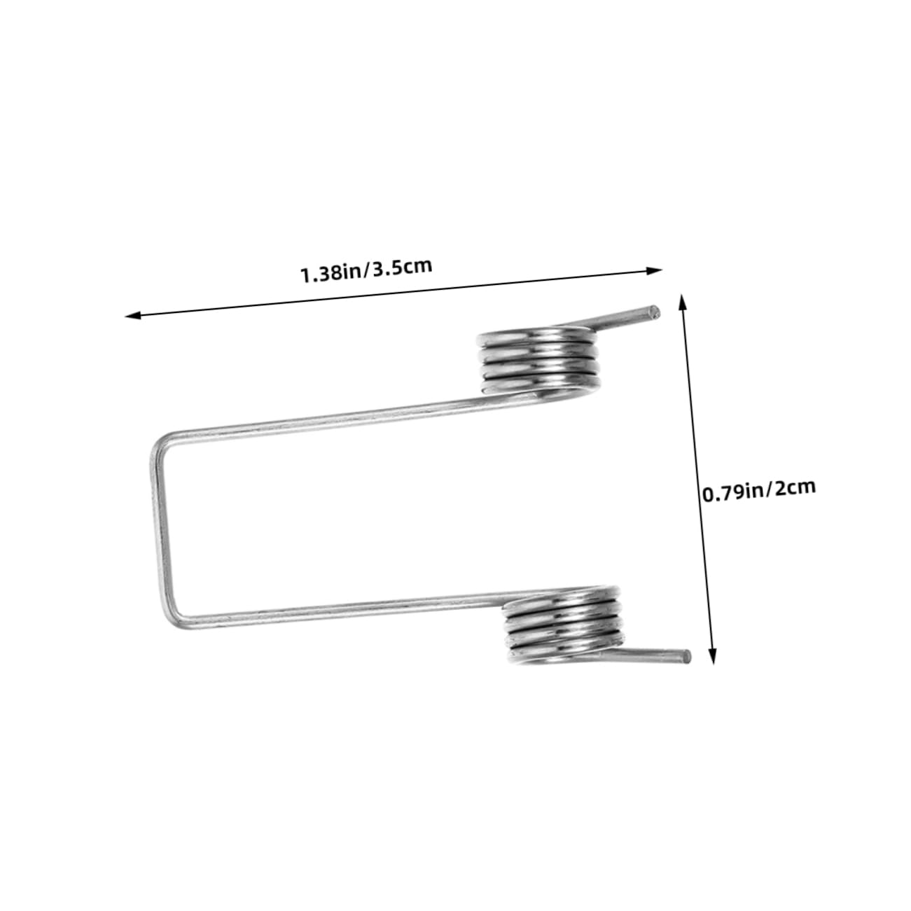 Ciieeo Sturdy Torsional Spring for Trash Can Lid Replacement Parts for Trash Can Lids 8pcs Set