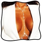 Urieo Sequin Star Bra Chain Silver Layered Chest Chain Sexy Necklaces Body Chain Jewelry for Women