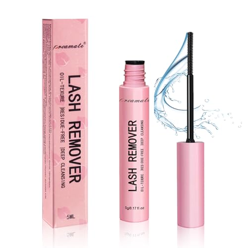 Cluster Lash Glue Remover Lash Remover DIY Eyelash Extension Remover Easy Removal of Cluster Eyelashes Gentle Soothing Nourishing Self-Use Oil Texture (5g Eyelash Remover)