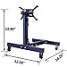 BIG RED AT26801UR Torin Steel Rotating Engine Stand with 360 Degree Rotating Head and Folding Frame, 3/4 Ton (1,500 lb), Blue