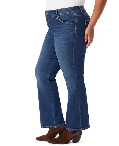 Gloria Vanderbilt Women's Shape Effect Tummy Hold High Rise Boot Cut Jean Plus2