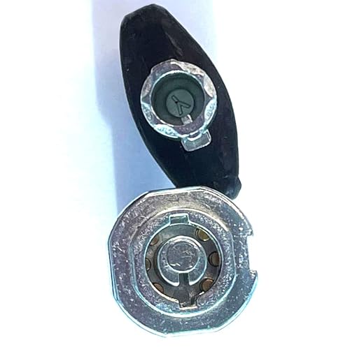 Image of Locks & Keys Classic Gumball Machine - Vending Machines Top Lid Tubular Key Lock for Capsule, Candy, Gumball Vending Machine. Gumball Machine Lock and Key 1 /4 inch Thread (2pc - Key Y4)