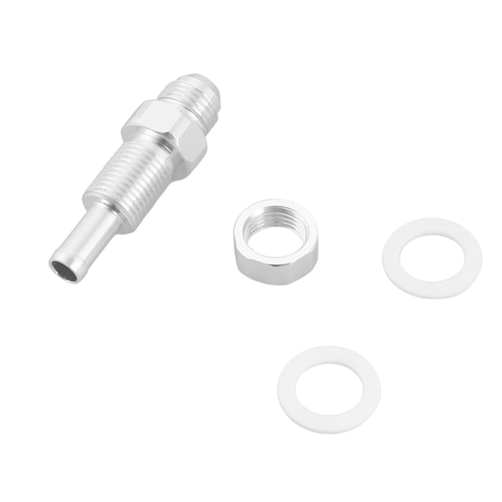 Ljmyy AN6 Male To 5/16 Inch Hose Adapter Fitting For Automotive Liquid Supply Constructed From 6061 Aluminum Alloy