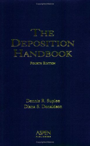 The Deposition Handbook 0735529922 Book Cover