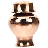 Cabilock Flasche Dekorativ aus Messing mit Buddha-figur Tischdekoration für Aufbewahrungsbehälter Gebetsstätten und Meditationsräume Kreative Religiöse Wohndekoration