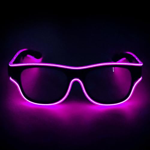 Gafas de Fiesta LED,Gafas De Sol LED | Óptica Luminosa Para Fiesta Infantil Piscina Cosplay Halloween Danza Boda Traje Decoración Festival Niños