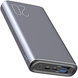 TOZO PB1 PD Portable Charger 20000mAh Capacity Fast Charging Power Bank 18W High Charging Speed External Battery Pack with USB-C Input/Output Compatible for iPhone,Samsung,Gray
