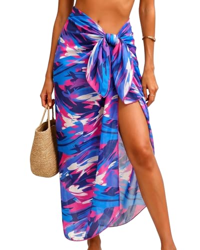 Image of CHICGAL Sarong Wraps Swimsuit Coverup for Women Bathing Suit Cover Up Summer Bikini Beach Swimwear 2026