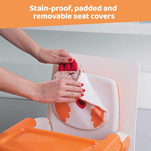 ASSENTO ELEVATÓRIO CHICCOup to 5 SCARLET, Chicco, Vermelha