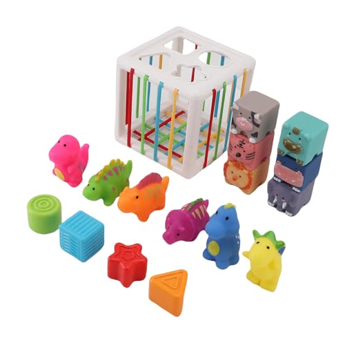 Boîte de tri de formes et blocs d'empilage doux Topiky pour stopper les chocs - 4