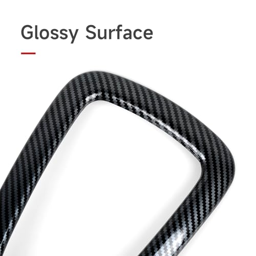 Image of Safety Belt Buckle Cover for Honda CR-V 2017-2023 Accessories Car Decals CRV ABS Carbon Fiber Interior Stickers