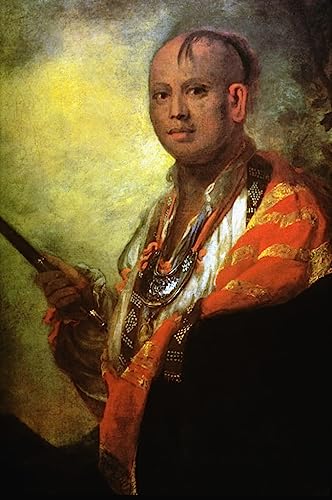 Cuadro decorativo para pared de salón y dormitorio: Retrato de Jefe Cherokee, 60x90