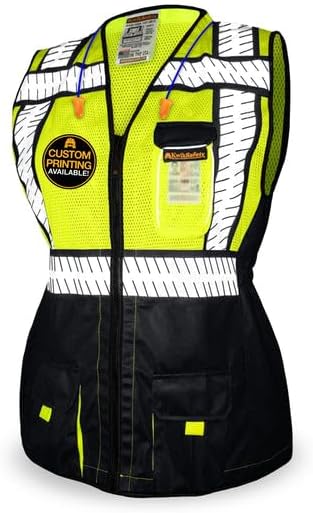 KwikSafety - Charlotte, NC - SHERIFF & SPECIALIST Chaleco de Seguridad para Mujer ANSI OSHA disponible en Yaxa Peru