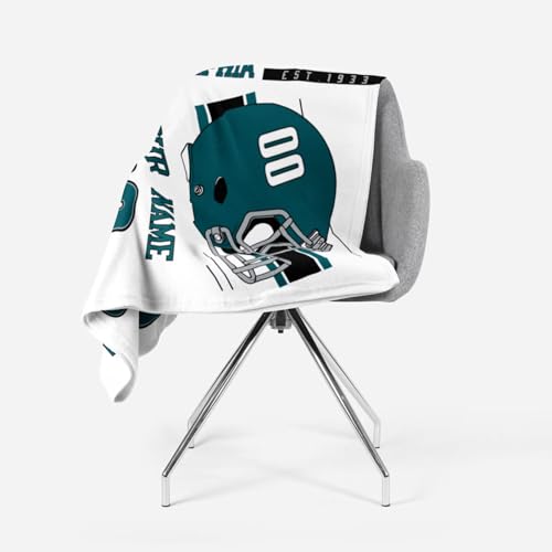 Image of Philadelphia Throw Blanket Custom Name and Number Personalized Gifts for Men and Women