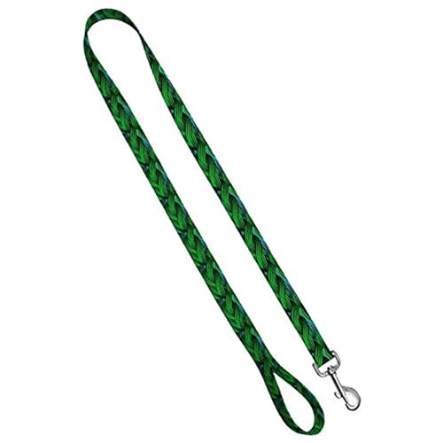 Image of Camo Dog Leash - Camouflage Dog Lead Waterproof with Easy Grip Loop - 1 Inch x 4 Feet, Jungle Weave
