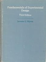 Fundamentals of Experimental Design 0205066151 Book Cover