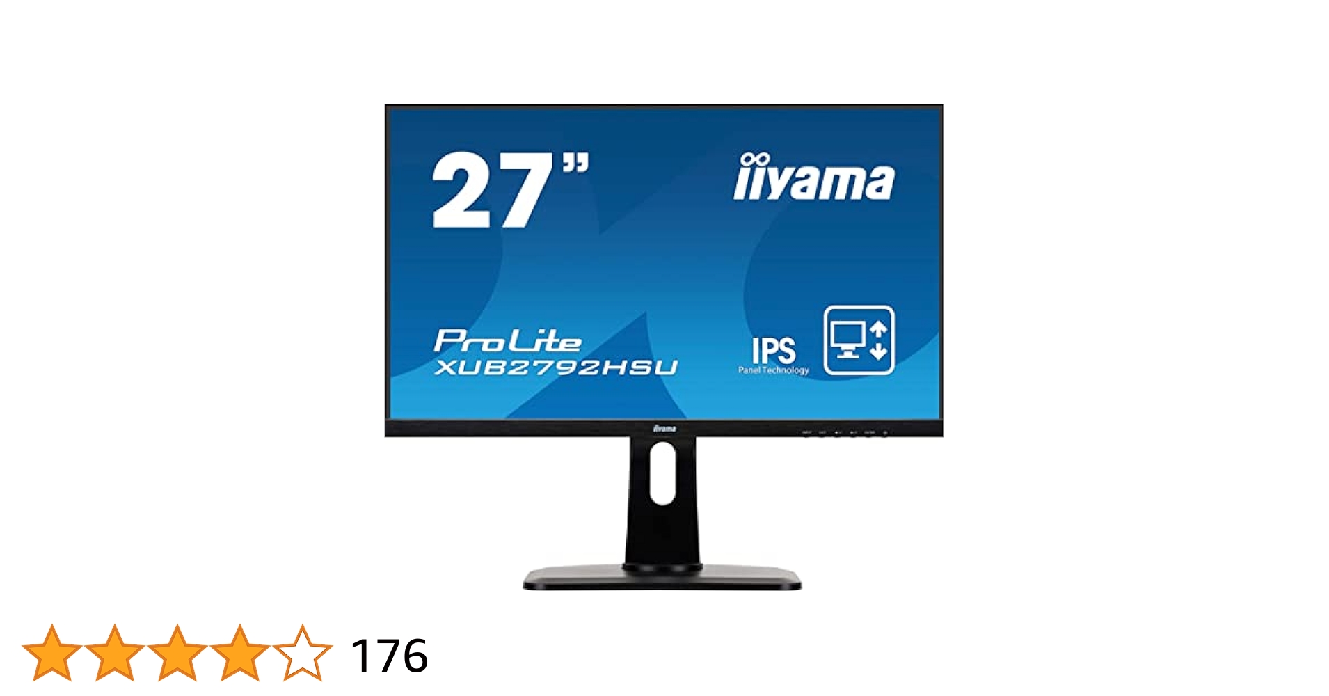 27インチ液晶モニターiiyama ProLite XUB2796QSU-B1③ ProLite XUB2796QSU-B1