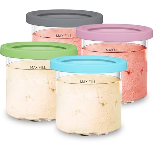 Pints and Lids for Ninja Creami NC299AMZ & NC300s Series