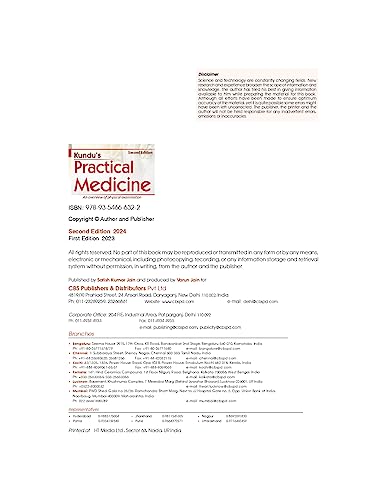 Image of Kundus Practical Medicine An Overview Of Physical Examination 2Ed (Pb 2024)