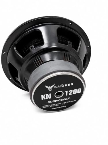 Image of Kaishen KN 1200 12 Inch Professional Subwoofer Speaker | 600W RMS | 1200W Peak Power | 4 Ohm | Heavy Ferrite Magnet | Deep Bass for PA Speaker & DJ Sound System and Form WOOFER