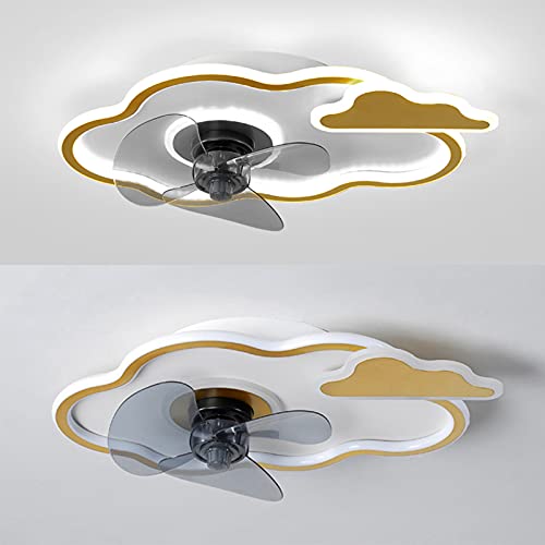 Ventilateur de plafond avec lampe LED variable et moteur silencieux