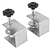2pcs Drawer Front Installation Clamps Drawer Fixing Clip Easy Adjustment Drawer Mounting Clips for Woodworking Tables Desk Mount Cabinet Installation Tools