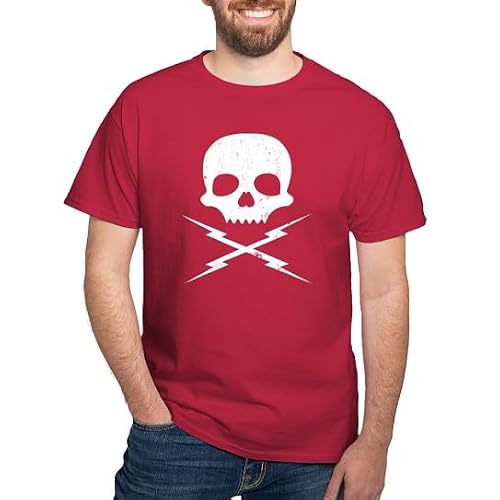 CafePress Death Proof Stuntman Mike Dark T Shirt Men's White Casual Tee
