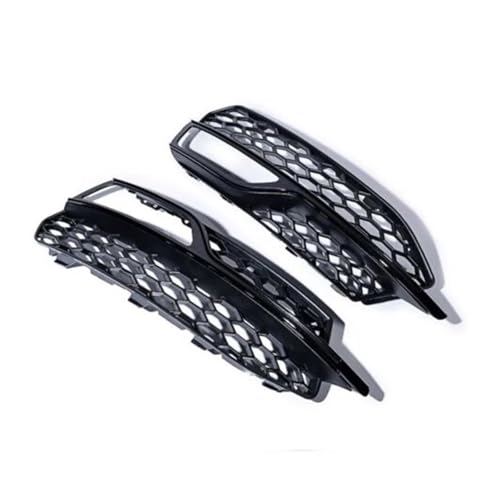 Rejillas luz antiniebla para A3 S3 8V de panal hexagonal, parrilla de parachoques izquierdo derecho