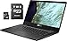 Produktbild ASUS Chromebook 35,6 cm (14 Zoll) HD-Bildschirm mit LED-Beleuchtung, Intel Celeron N3350, 4 GB DDR4, 32 GB eMMC SSD, WLAN, Bluetooth, Webcam, Online-Class Ready, Chrome OS, TWE 64 GB MicroSD-Karte