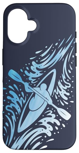Kayak Canoes-Boat Kayaking, JbN tBbVO JbN V[JbN ނ JbN X}zP[X iPhone 16 p