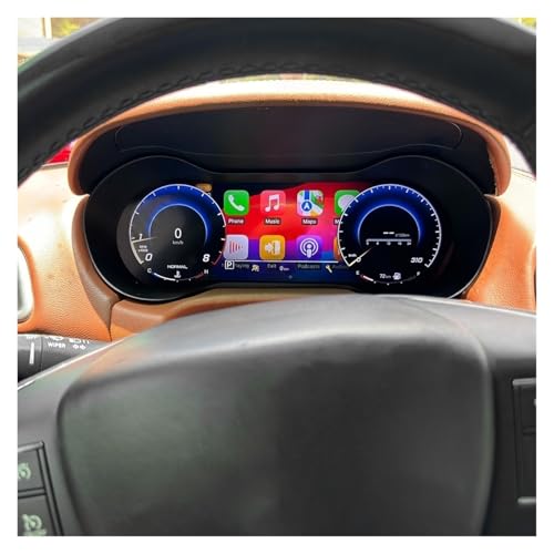 Clúster digital de salpicadero de coche con velocímetro LCD para Maserati Ghibli 5