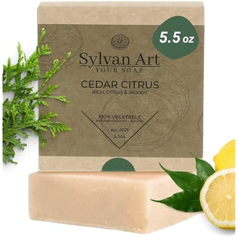 Sylvan Art Cedar Citrus Soap Bar Cover