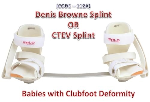 Image of SALO Orthotics Unisex Denis Browne Splint | Foot Abduction Brace | For Clubfoot, CTEV (Size - 5.5 inch)