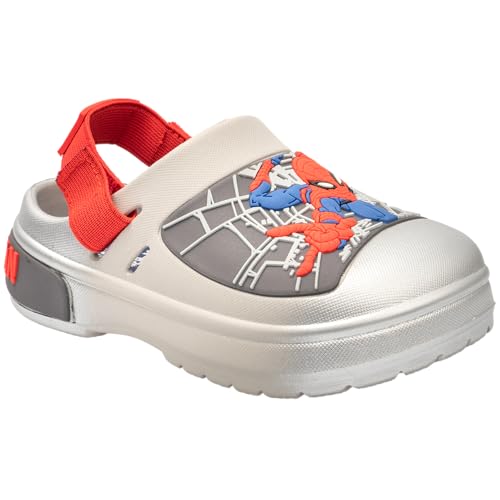 Image of Marvel Spiderman Clogs for Kids, Waterproof Slip On Toddler Clogs